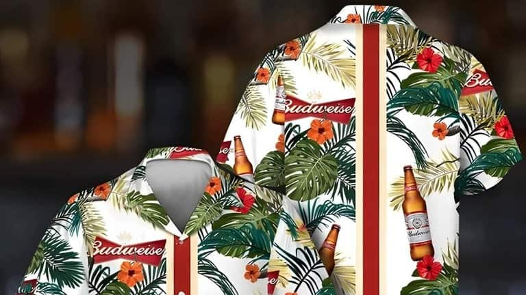 30 Funky Shirts to Add to Your Collection of Budweiser Hawaiian Shirts